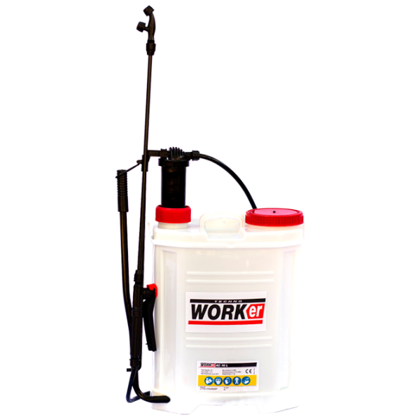 Опрыскиватель Technoworker 16L Рычажный/ Белый photo 1