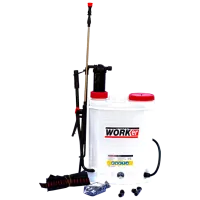 Pulverizator Technoworker AC 16 L 2 in 1 cu acumulator/ White