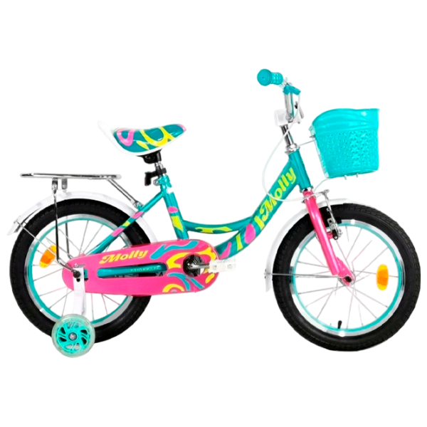 Велосипед Krakken Molly 20" 14" Металл/ Синий Розовый photo 1