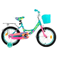 Велосипед Krakken Molly 20" 14" Металл/ Синий Розовый