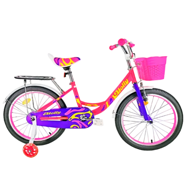 Велосипед Krakken Molly 16" 14" Металл/ Розовый Синий photo 1