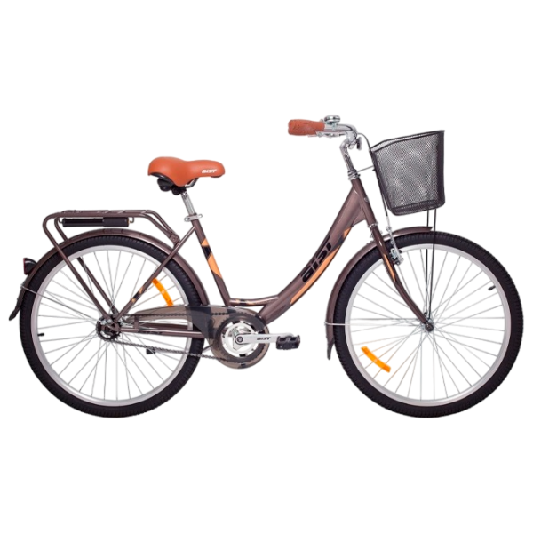 Bicicletă Aist Jazz 26" 26" Oțel/ Brown Black photo 1