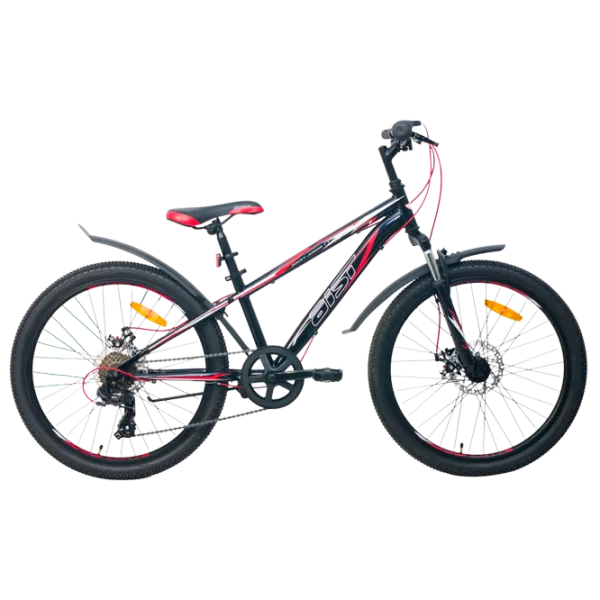 Bicicletă Aist Rocky Junior 1.1 24 24" Oțel/ Black photo 1