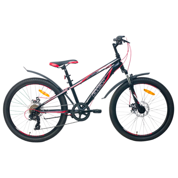 Bicicletă Aist Rocky Junior 1.1 24 24" Oțel/ Black photo 1