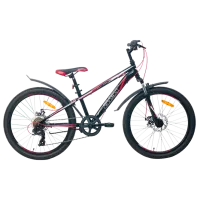 Велосипед Aist Rocky Junior 1.1 24 24" Сталь/ Черный