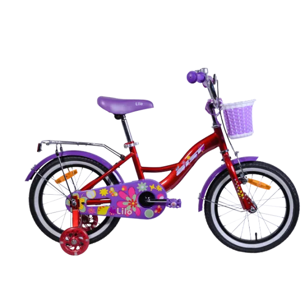 Bicicletă Aist Aist Lilo 16 16" 16" Oțel/ Red Violet photo 1