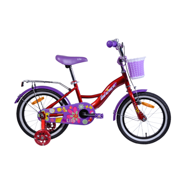 Bicicletă Aist Aist Lilo 16 16" 16" Oțel/ Red Violet photo 1