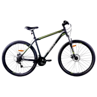 Велосипед Aist Quest 29" 29" Сталь/ Черный Зелёный