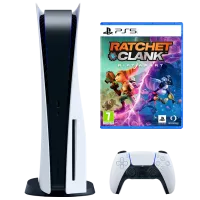 Sony PlayStation 5 + Ratchet & Clank: Rift Apart 825 ГБ / Белый