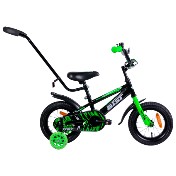Bicicletă Aist Pluto 12 12 12" 12" Oțel/ Black Green photo 1 Bicicletă Aist Pluto 12 12 12" 12" Oțel/ Black Green photo 1