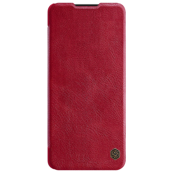 Чехол для смартфона Xiaomi Redmi Note 10/ Note 10s Nillkin/ Flip Cover/ Кожа/ Красный photo 1 Чехол для смартфона Xiaomi Redmi Note 10/ Note 10s Nillkin/ Flip Cover/ Кожа/ Красный photo 1