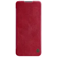 Чехол для смартфона Xiaomi Redmi Note 10/ Note 10s Nillkin/ Flip Cover/ Кожа/ Красный