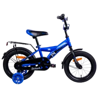 Велосипед Aist Stitch 14 14 14" 14" Сталь/ Синий Черный