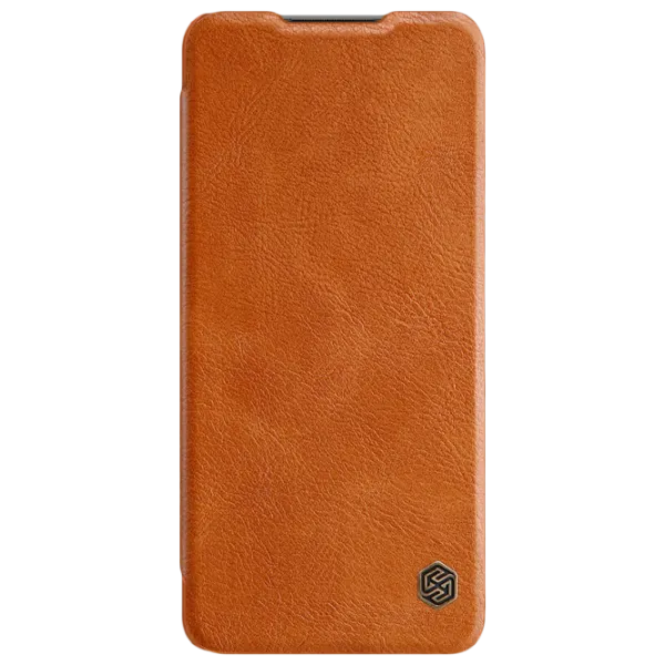 Husă pentru smartphone Xiaomi Redmi Note 10 Pro Nillkin/ Flip Cover/ Piele/ Brown photo 1 Husă pentru smartphone Xiaomi Redmi Note 10 Pro Nillkin/ Flip Cover/ Piele/ Brown photo 1