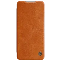 Чехол для смартфона Xiaomi Redmi Note 10 Pro Nillkin/ Flip Cover/ Кожа/ Коричневый