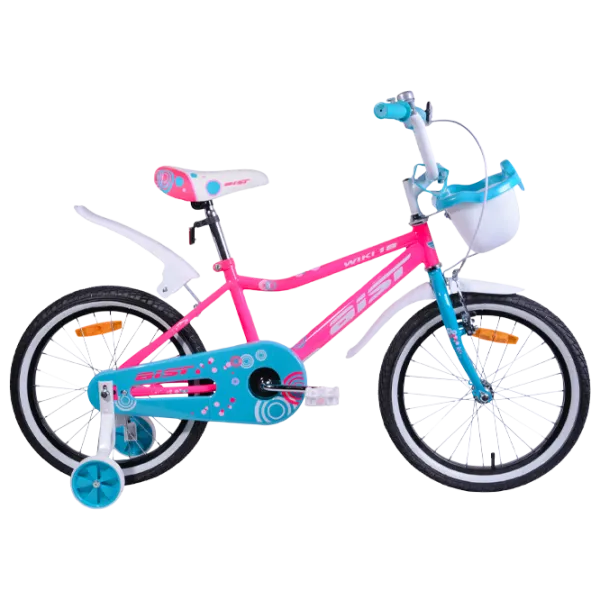 Bicicletă Aist Wiki 18 18" Oțel/ Pink Blue photo 1