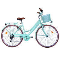 Велосипед Andrei Tchmil Nell 28" 28" Сталь/ Синий Светлый