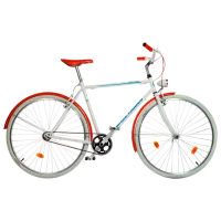 Велосипед Andrei Tchmil Longavi 28" 28" Сталь/ Белый Оранжевый