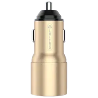 Автомобильное зарядное устройство Jellico MQC-41 2 x USB/ Золотой