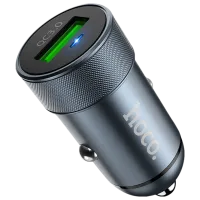 Автомобильное зарядное устройство Hoco Z32 Серый