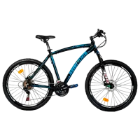 Велосипед Andrei Tchmil Dre Acera 27.5" 27.5" Алюминий/ Черный Синий