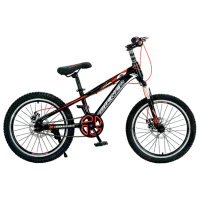 Bicicletă Glamvers Dienner 20" 14" Metal/ Black Red