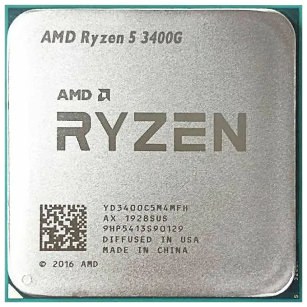 Procesor AMD Ryzen 5 3400G Tray + Cooler AM4/ 3.70 GHz - 4.20 GHz photo 1
