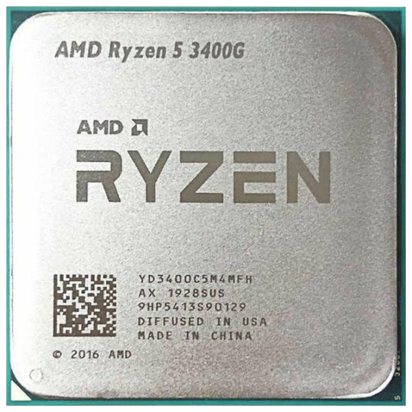 Procesor AMD Ryzen 5 3400G Tray + Cooler AM4/ 3.70 GHz - 4.20 GHz photo 1
