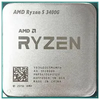 Procesor AMD Ryzen 5 3400G Tray + Cooler AM4/ 3.70 GHz - 4.20 GHz
