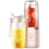 Blender portabil Xiaomi Deerma DEM-NU05 Pink