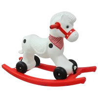 Балансир Pilsan Лошадка 3 года - 6 лет/ Белый