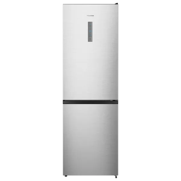 Frigider Hisense RB390N4BC2 cu congelator jos 300 l / 185 cm / Inox photo 1