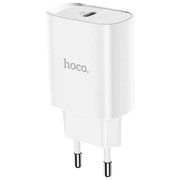 Încărcător de rețea Hoco N14 White photo 1