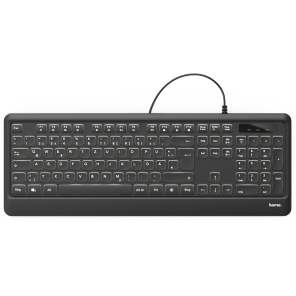 Tastatură Hama KC-550 Cu fir/ Black photo 1