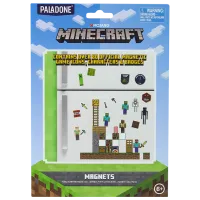 Интерактивная игрушка Paladone Minecraft Build a Level Magnets PP6734MCF 6+/ Разноцветный Разноцветный