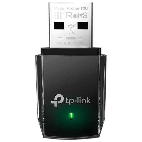 Adaptor de rețea TP-Link Archer T3U Wi-Fi/ Black photo 1