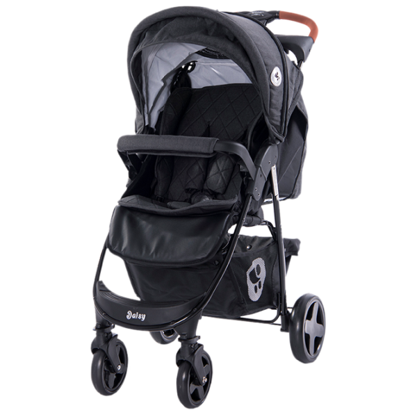 Детская коляска Lorelli Daisy 10021412106/ Черный photo 1