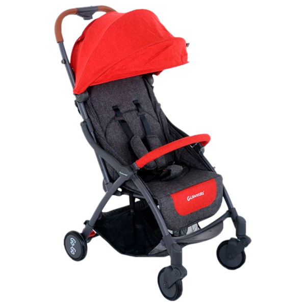 Cărucior pentru copil Glamvers Go-Go 33312/ Red photo 1