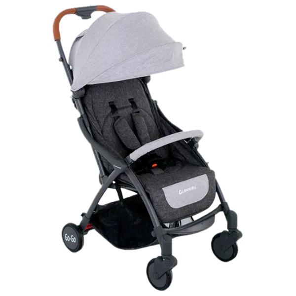 Cărucior pentru copil Glamvers Go-Go 33311/ Gray photo 1