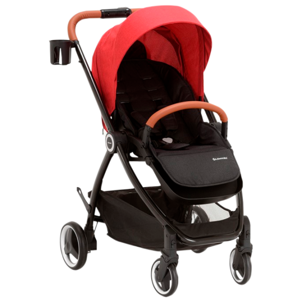 Cărucior pentru copil Glamvers Pappa 169271/ Red photo 1