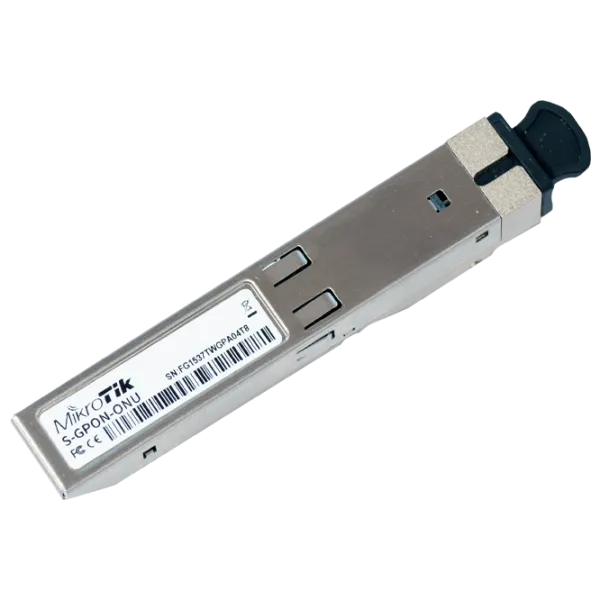 Сетевой адаптер Mikrotik GPON ONU module SFP/ Серебристый photo 1