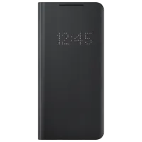 Чехол для смартфона Samsung Galaxy S21 Ultra Samsung/ LED View Cover/ PC/ PU/ Черный
