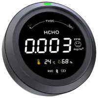 Тестер для воздуха Xiaomi Xiaofei 4-in-1 Monitor Черный