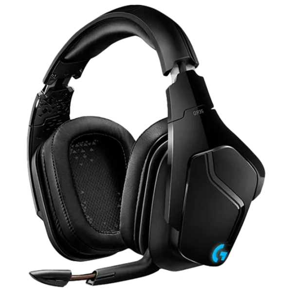 Căști Logitech G935 Black Fără fir/ Gaming photo 1