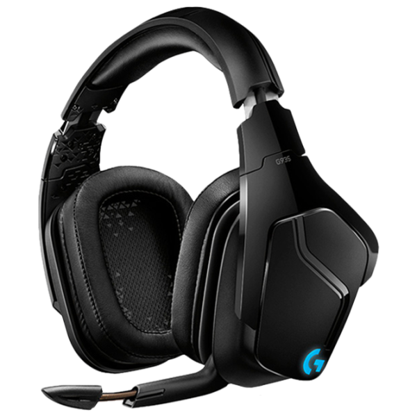 Căști Logitech G935 Black Fără fir/ Gaming photo 1