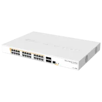 PoE Коммутатор Mikrotik CRS328-24P-4S+RM Белый