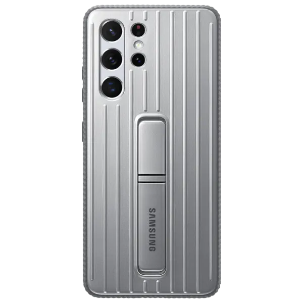 Чехол для смартфона Samsung Galaxy S21 Ultra Samsung/ Back/ PP/ Серебристый photo 1