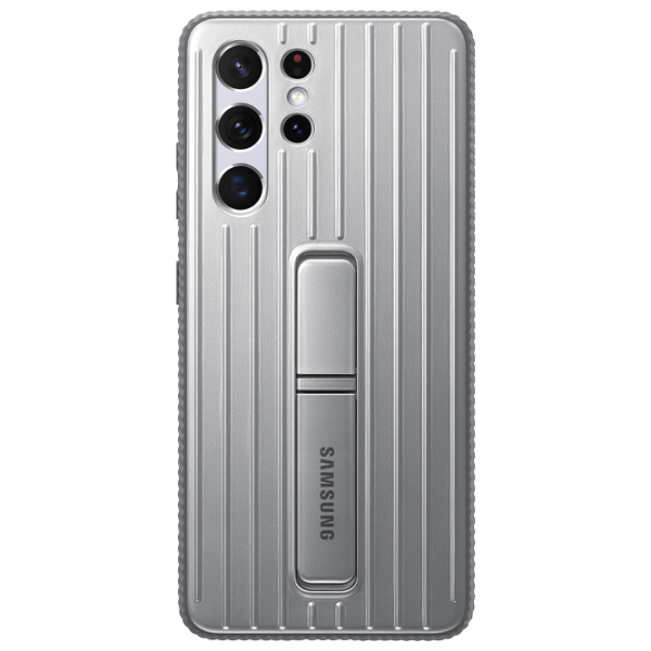 Чехол для смартфона Samsung Galaxy S21 Ultra Samsung/ Back/ PP/ Серебристый photo 1