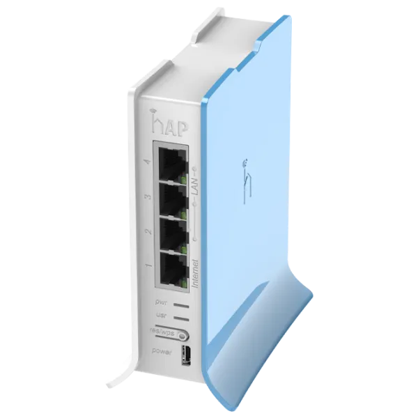 Wi-Fi Роутер Mikrotik RB941-2nD-TC hAP Lite 300 Мбит/ с/ Белый photo 1