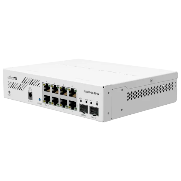 Switch Mikrotik CSS610-8G-2S+IN Белый photo 1